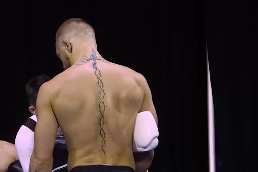 Conor McGregors Back Tattoo: The Meaning Behind the Thorny Helix Design