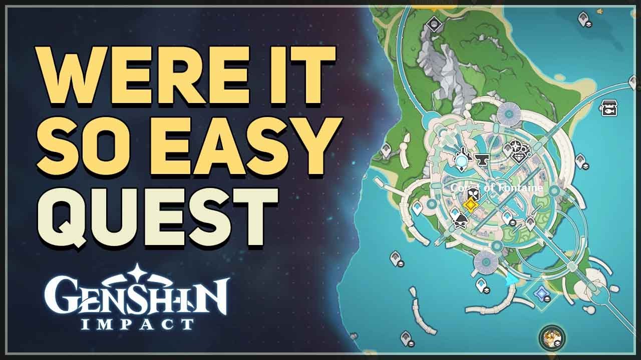 Unlock the Were It So Easy Hidden Quest in Genshin Impact