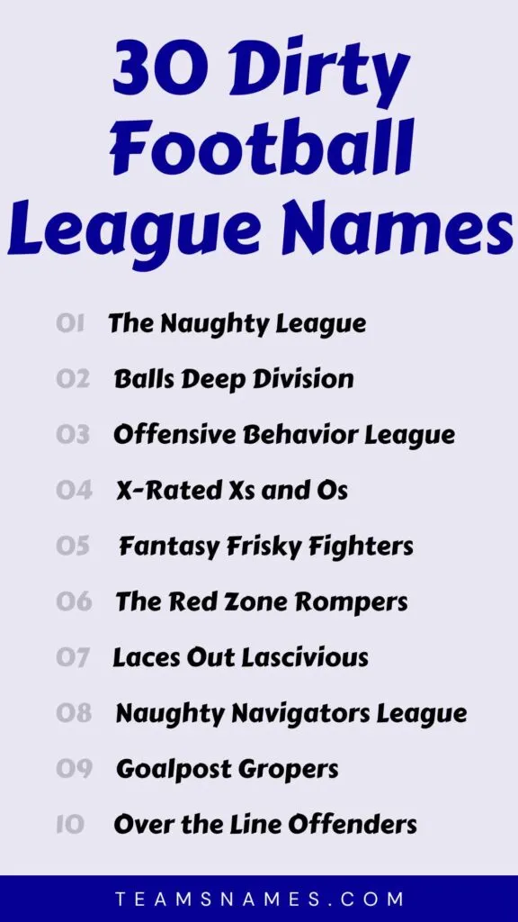 Cringe-Worthy Bad Fantasy Football Names to Spice Up Your League