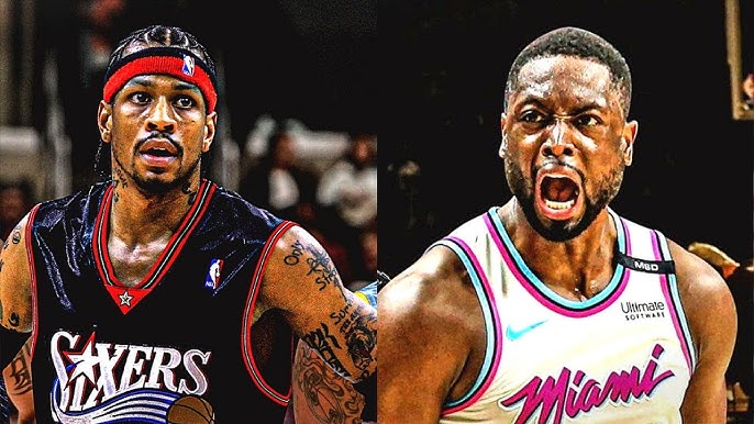 Who Was Better? Allen Iverson vs Dwyane Wade Career Stats and Awards