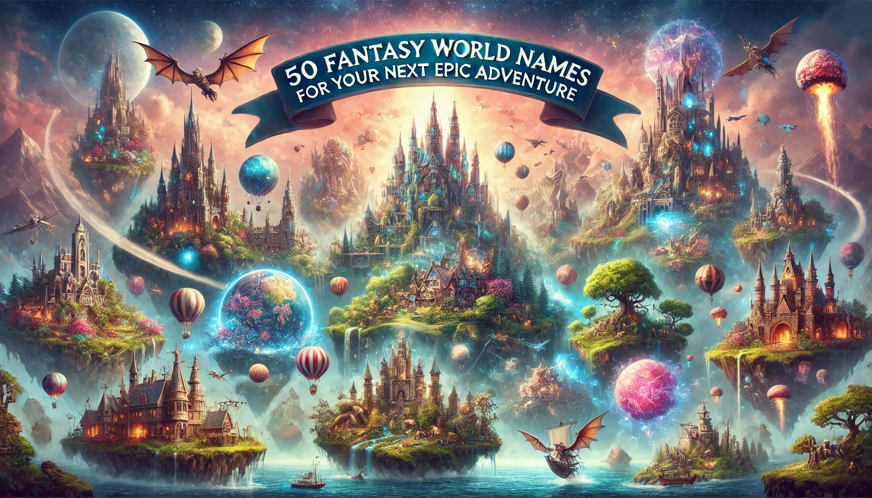 50+ Fantasy Kingdom Name Ideas for Your Magical World Creation