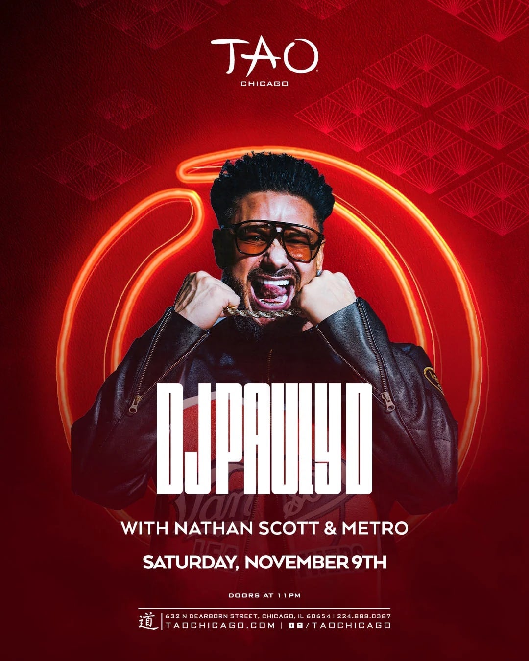 Experience DJ Pauly D at TAO Chicago: Tickets & Event Info for Nov 2024