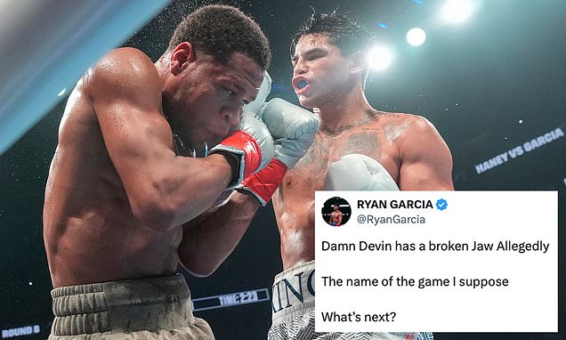 Did Ryan Garcia Break Devin Haneys Jaw? The Truth Behind the Controversy