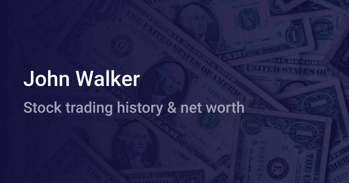 What is John Walkers Net Worth? Discover His $1.63 Billion Fortune in 2024