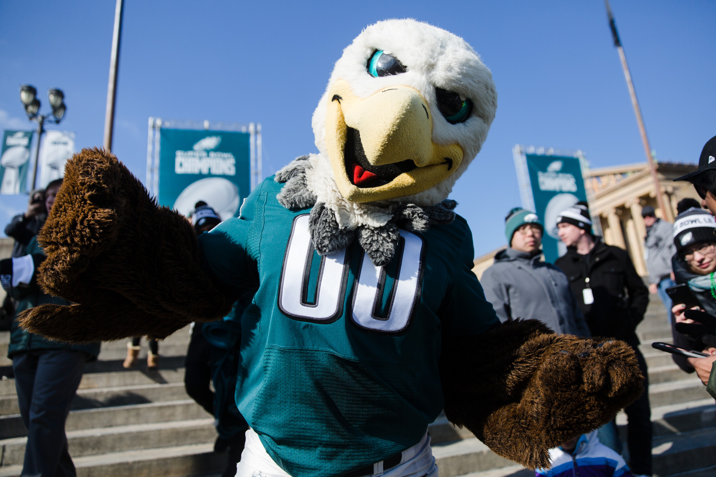 Discover the Story of Swoop the Eagle: From Humble Beginnings to Heroic Mascot