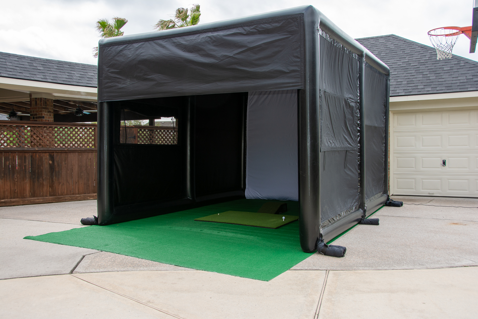 Top Golf Simulator Tent Setups for Home and Outdoor Use