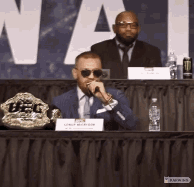 conor mcgregor who is that guy gif