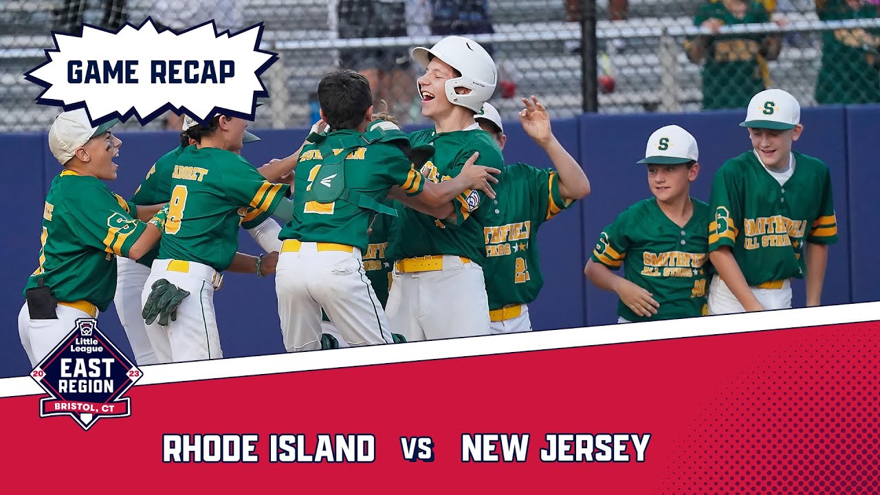 Little League Battle: New Jersey vs Rhode Island – Who Will Prevail?