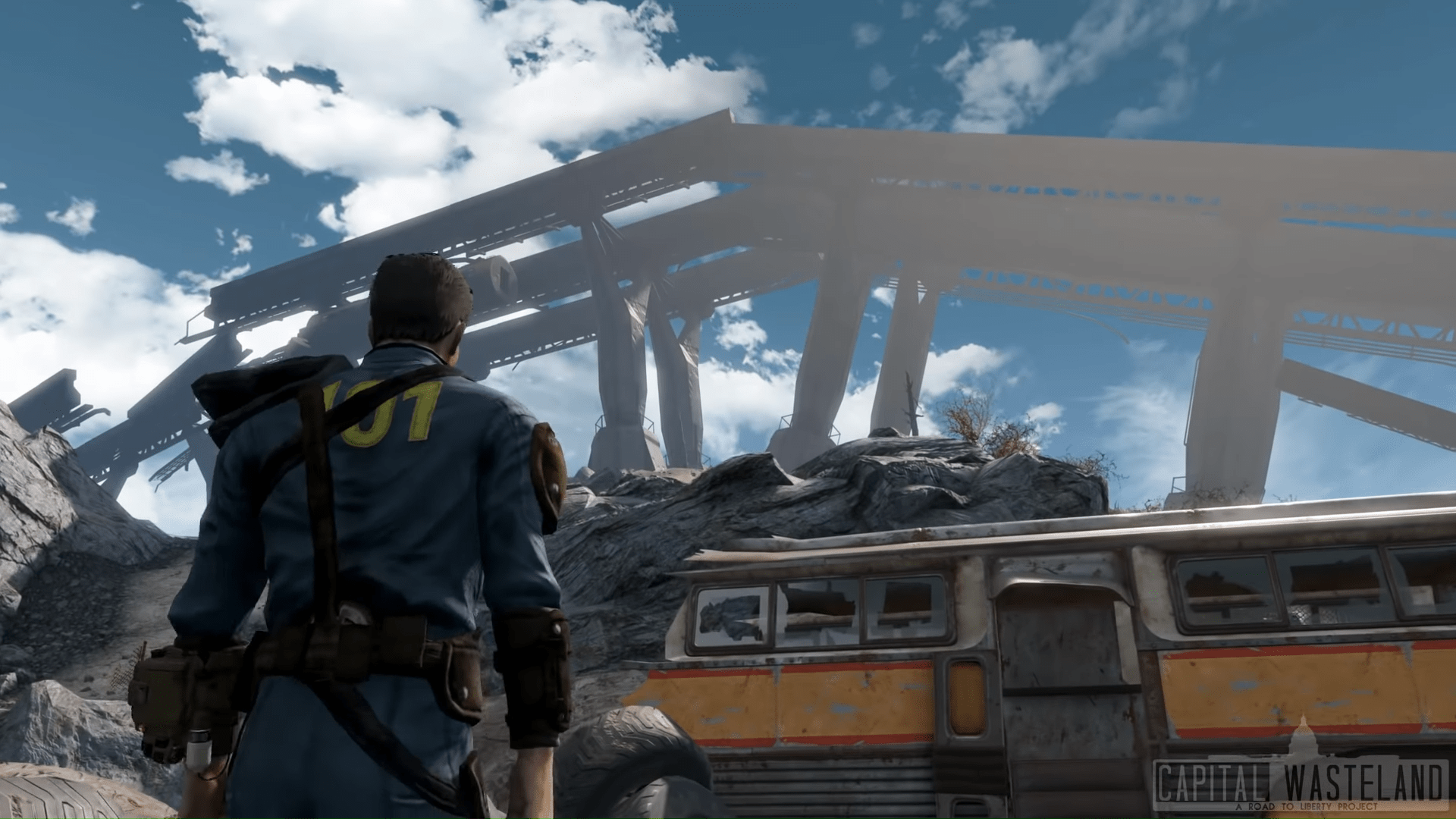 Explore the Capital Wasteland Mod: Fallout 3s Environment in Fallout 4