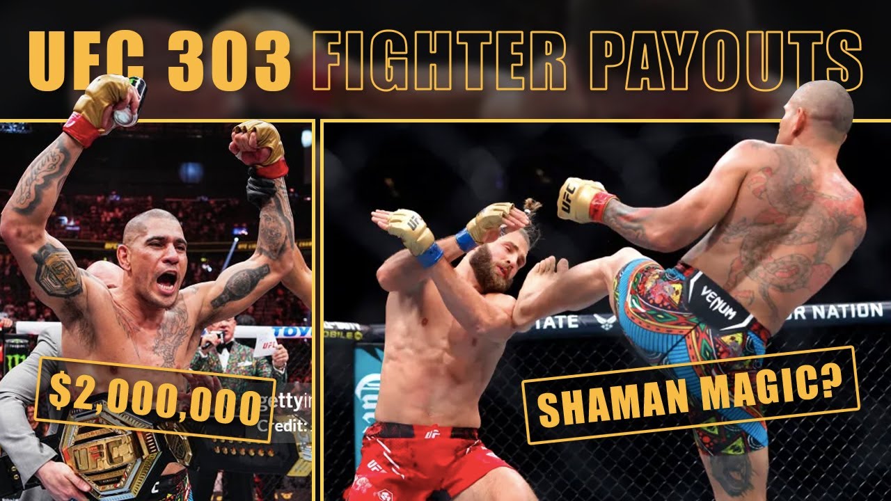 UFC 303 Fighter Salaries: Full Payouts for Alex Pereira, Jiri Prochazka, and More