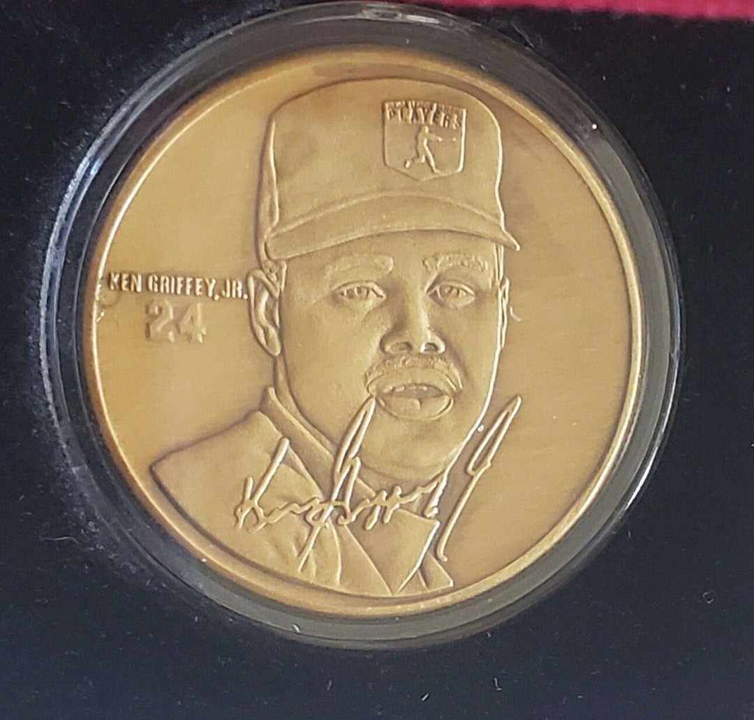 Ken Griffey Jr Coin Collection: Rare Limited Edition Silver & Bronze Medallions