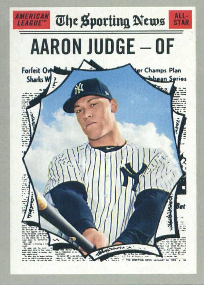 2019 Topps Aaron Judge: Hot Baseball Card, Must-Have for Fans!