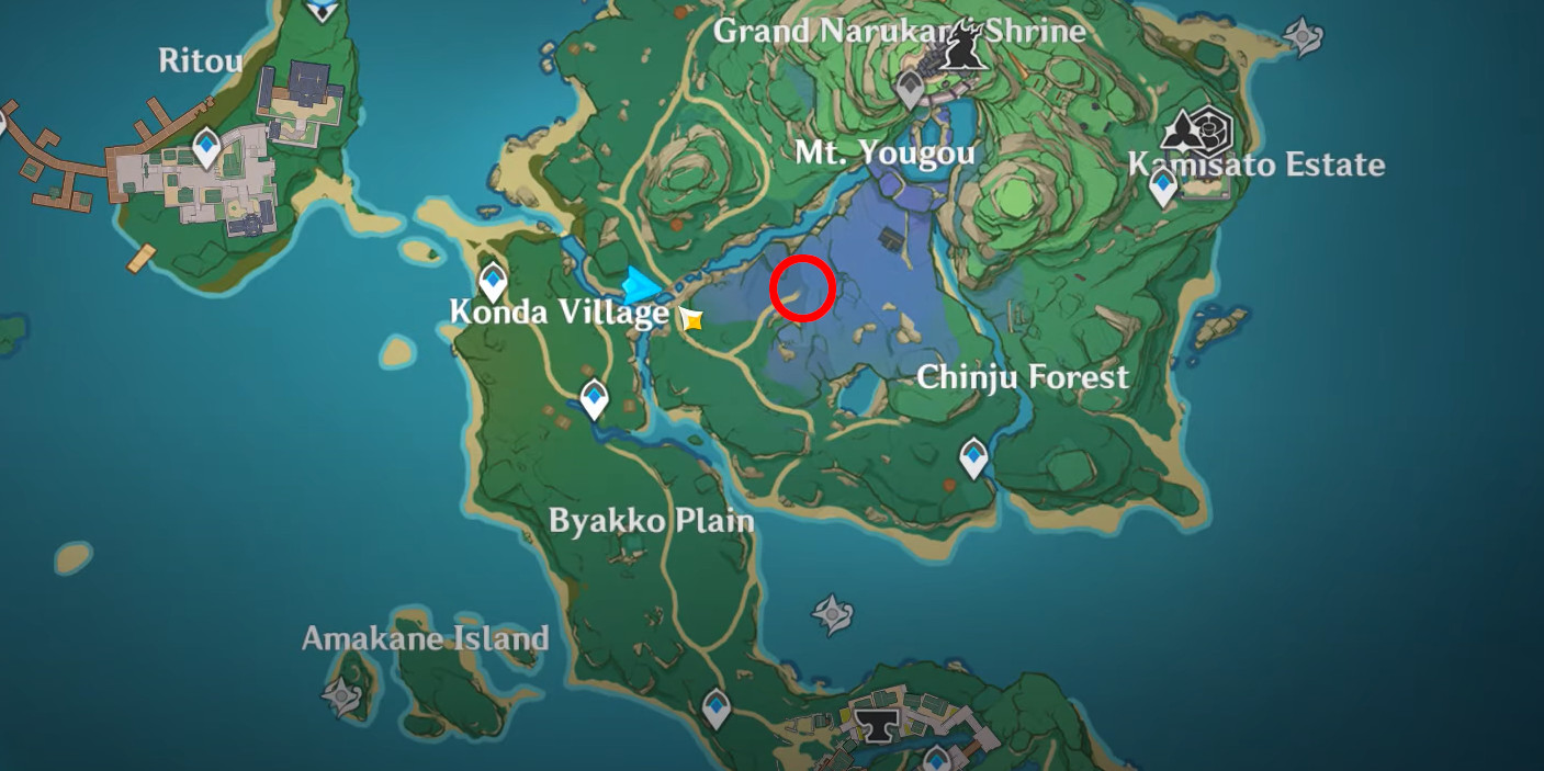 Lost in Konda? Find the Abandoned Shrine Northeast of the Village Now!