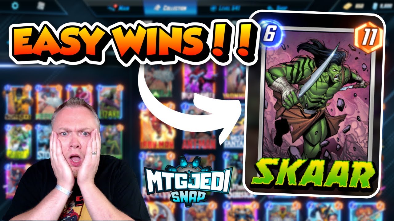 Skaar deck marvel snap guide, Easy wins with this amazing deck.