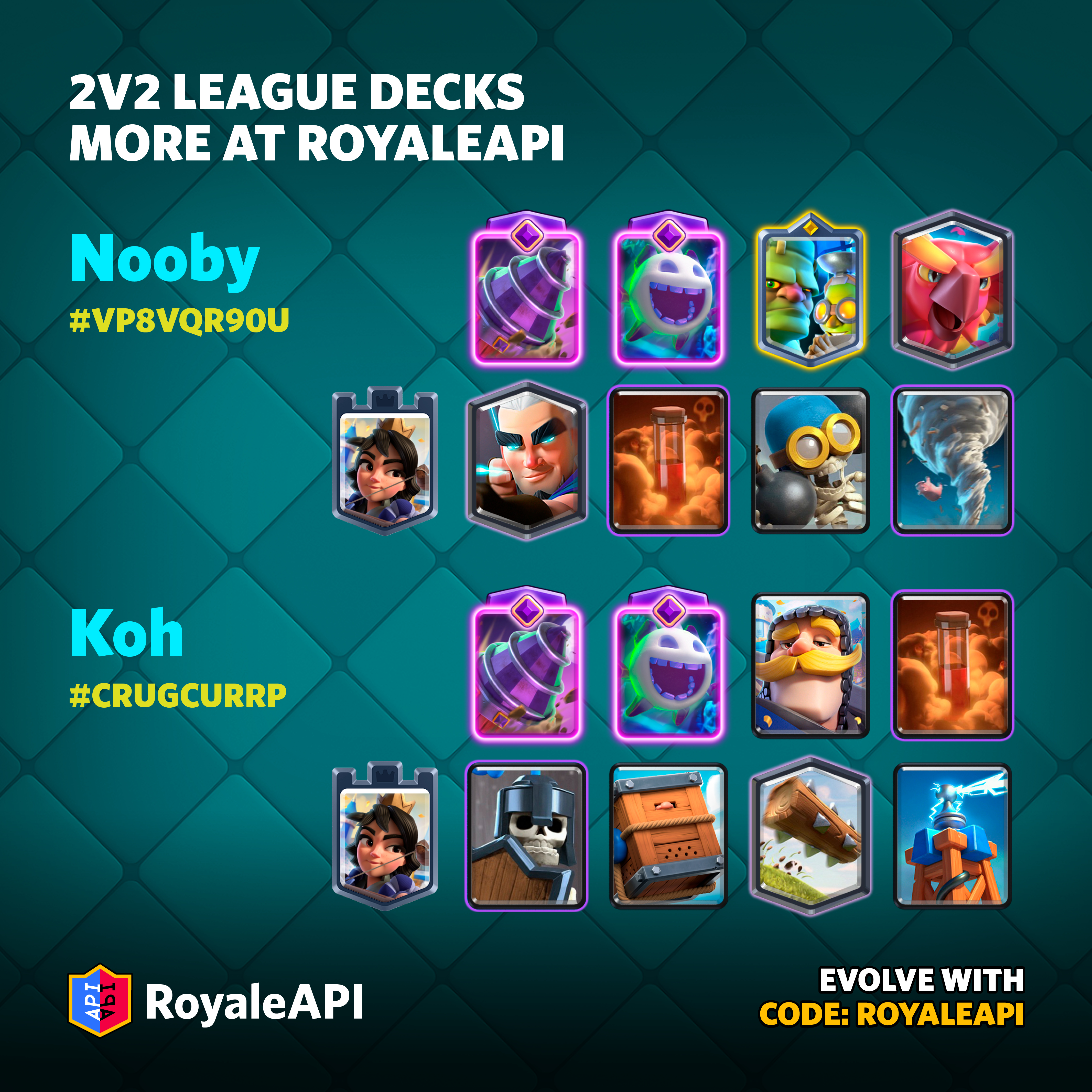 Clash Royale Decks for 2v2: Simple & Strong Winning Combinations