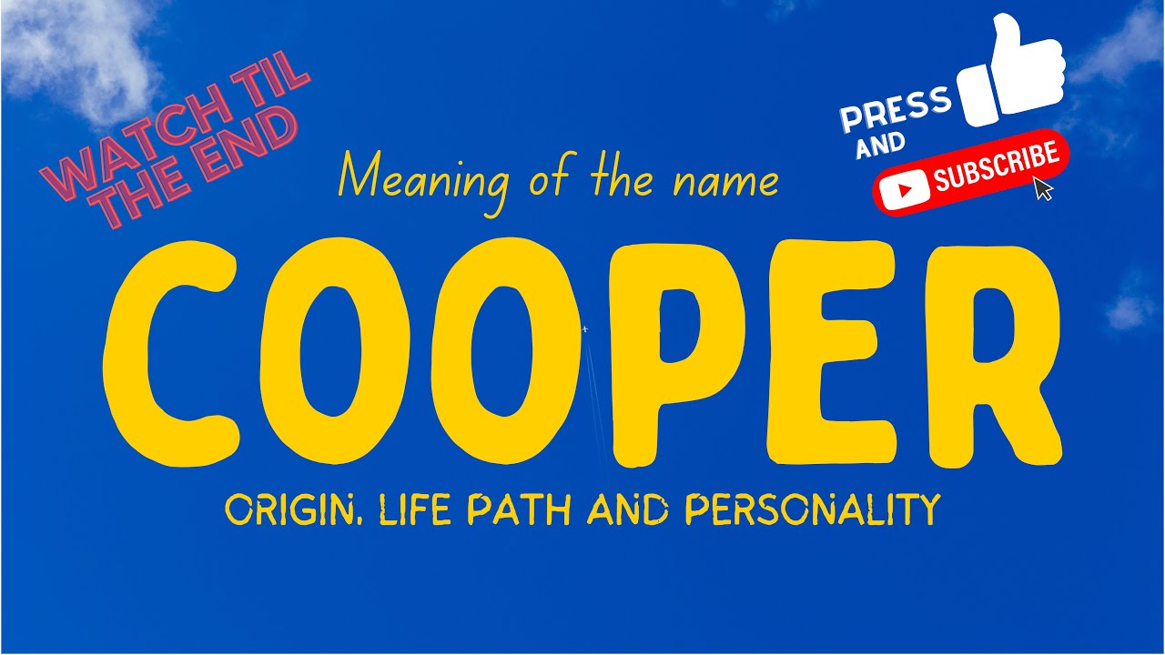 Cooper Fortnite Name:  Meaning and Origin Explored