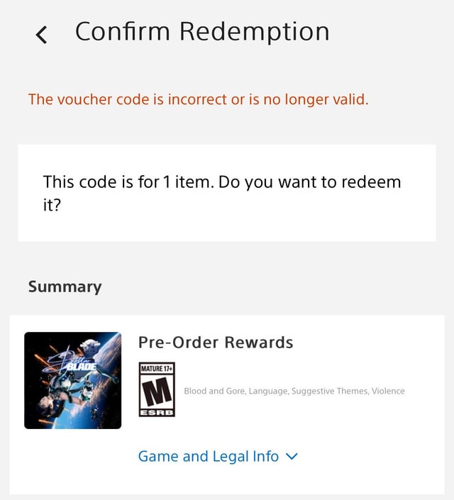 Stellar Blade Pre-Order Bonus Code Issues? Follow These Steps for a Solution.