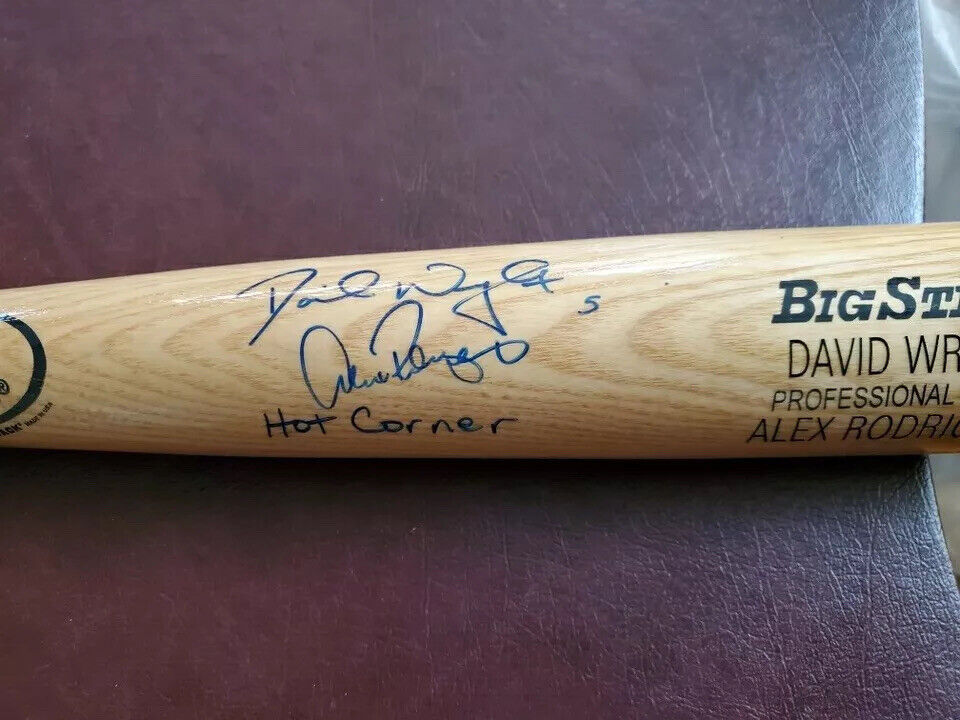 Alex Rodriguez Signed Baseball Bat: A Collectors Must-Have!