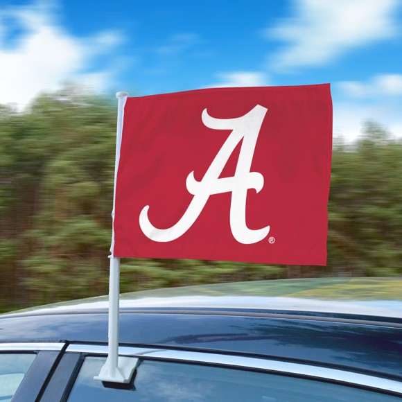 Drive with Pride: Show Off Your Alabama Crimson Tide Car Flags!