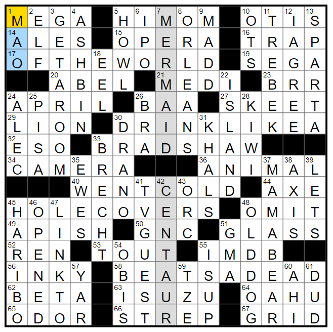 Showered Attention on Crossword: What Does It Mean?