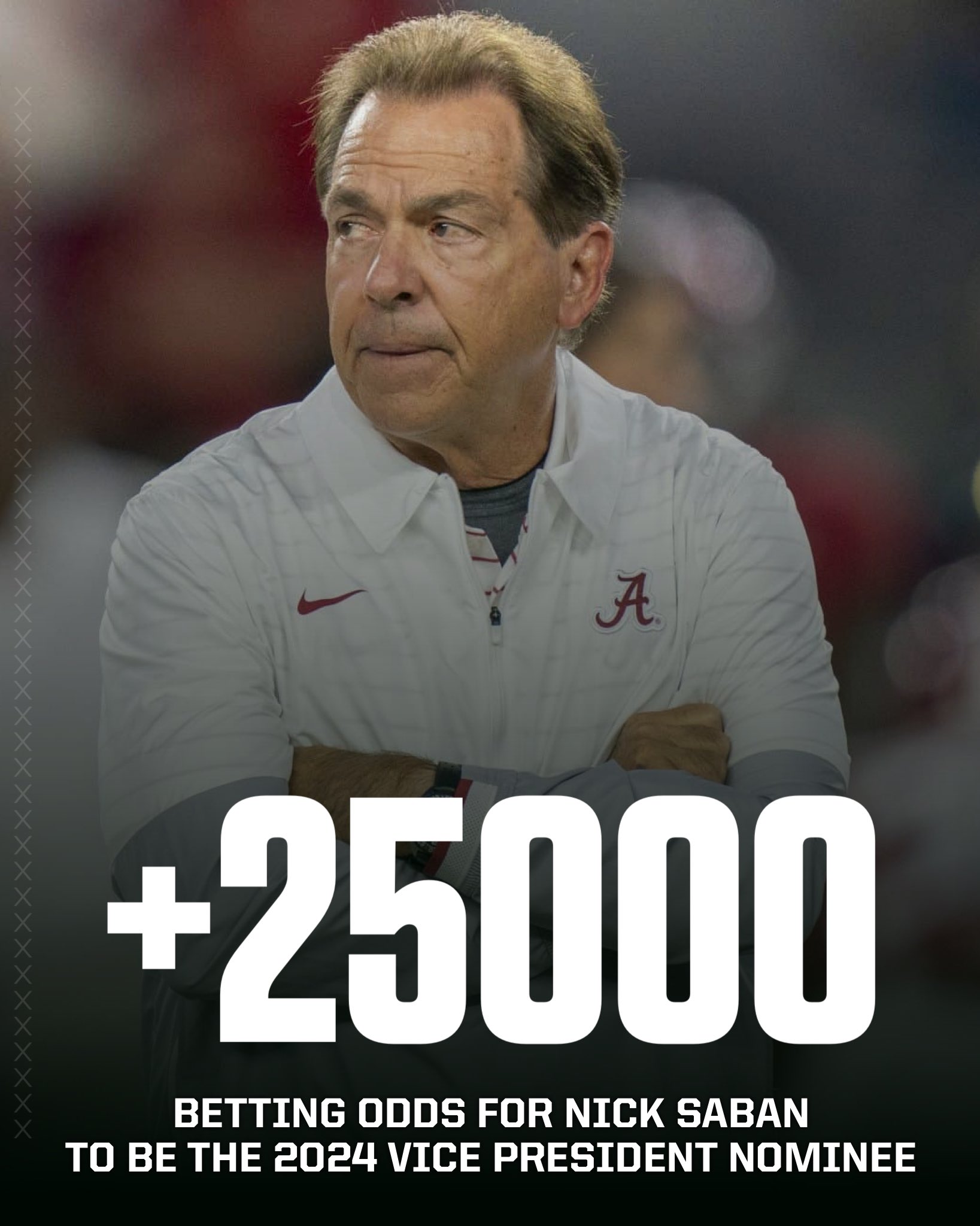 Nick Saban for Vice President? Breaking Down the Betting Odds