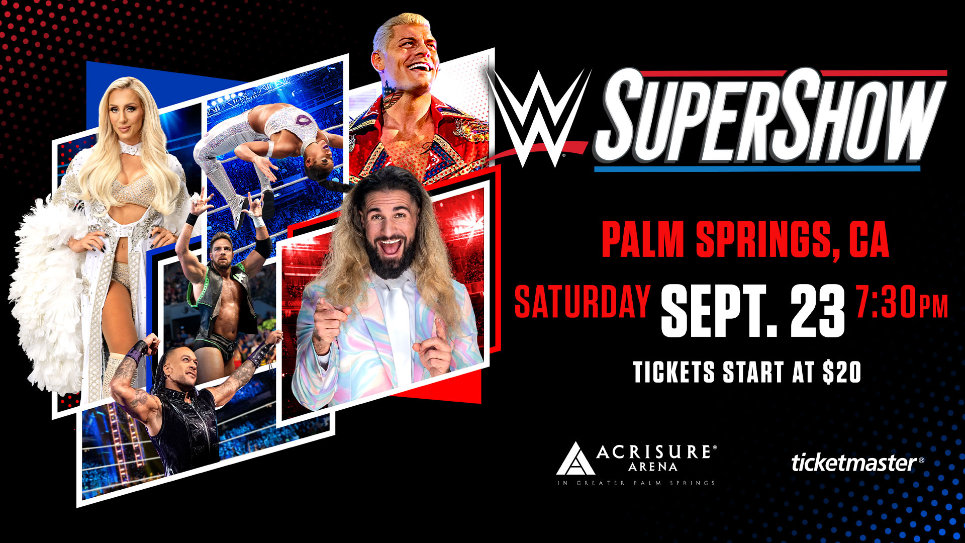 WWE Supershow Palm Desert: Dont Miss the Ultimate Experience!