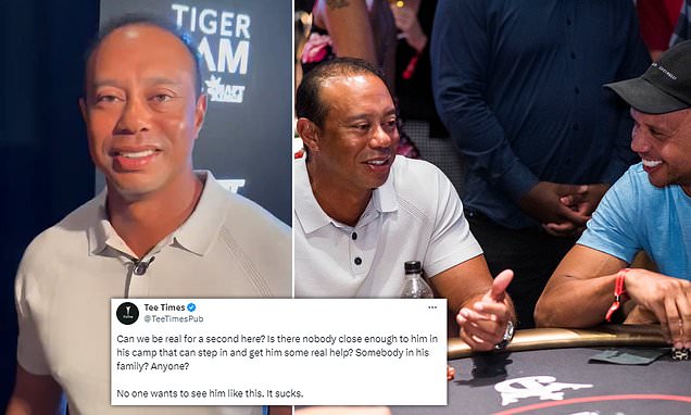 Surprise! Tiger Woods Spotted at Las Vegas Poker Table