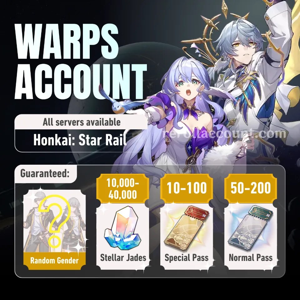 Where to buy Honkai Star Rail accounts? Top websites for you!