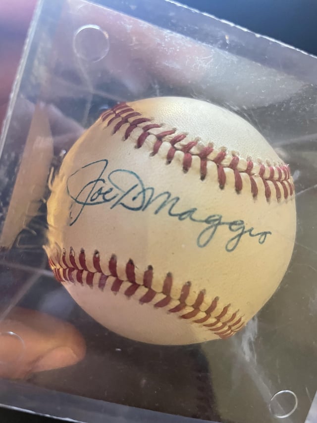 Real or Fake? Find Out Your Joe Dimaggio Autograph Worth Today!