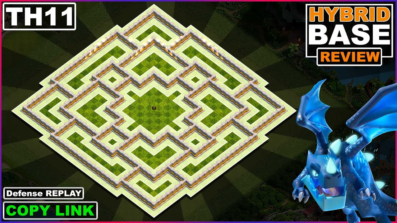 th 11 base designs: simple strategies to defend your village.