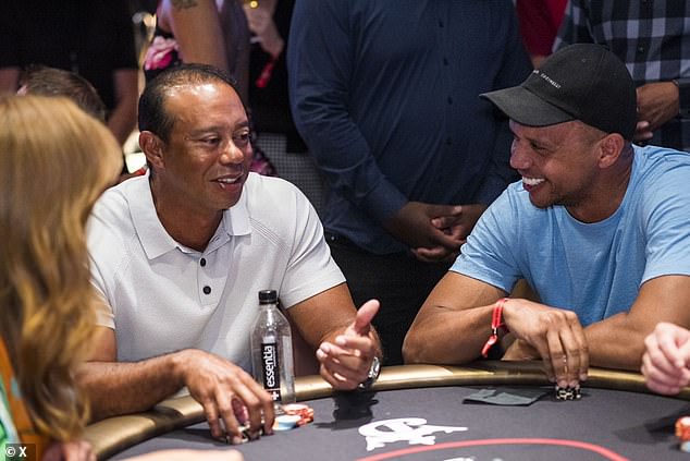 Surprise! Tiger Woods Spotted at Las Vegas Poker Table