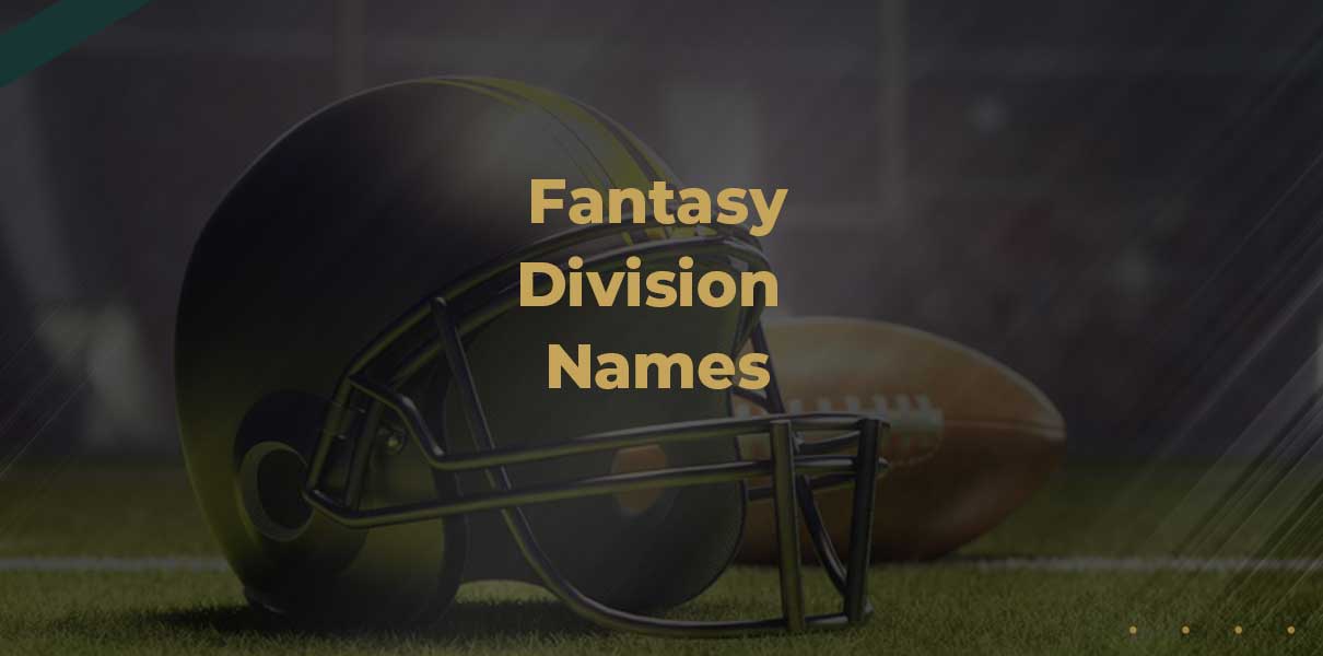 Try this fantasy football division generator for the best league experience.