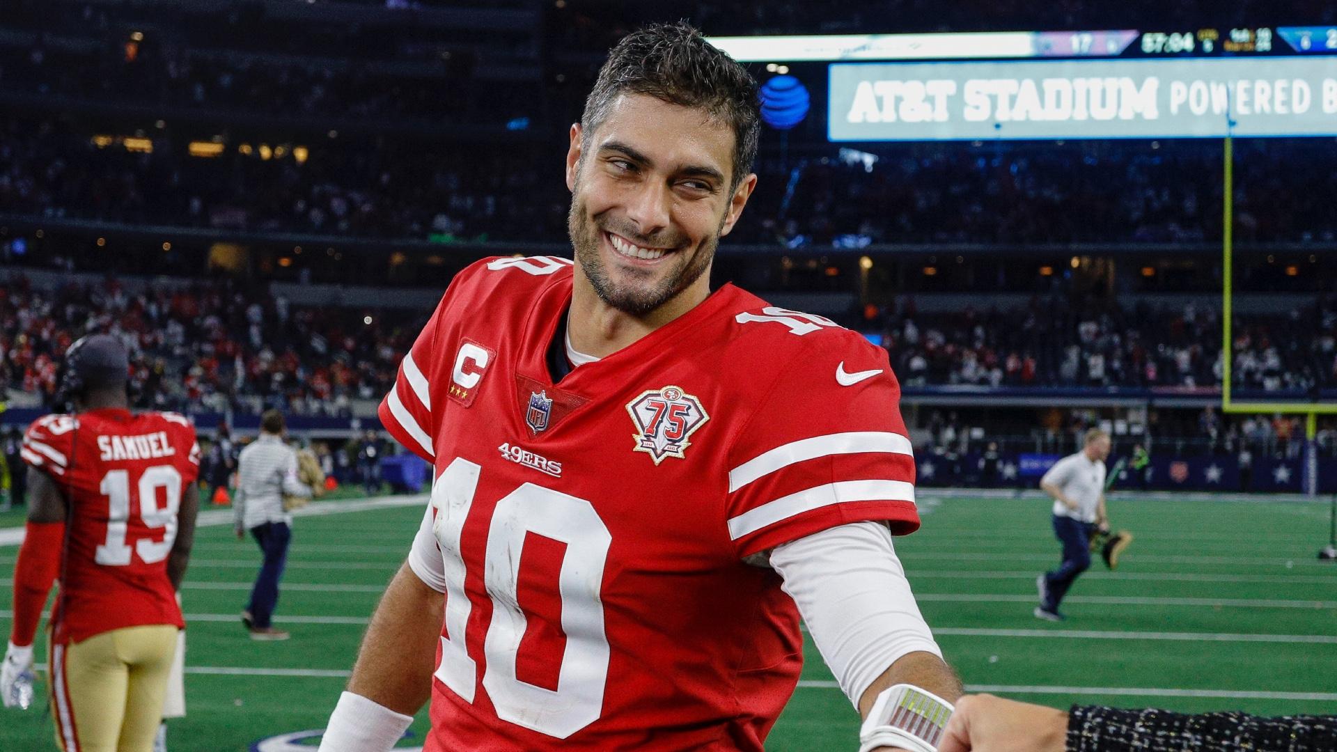 Who is Garoppolo wife? Everything you need to know about the 49ers quarterbacks relationship timeline.