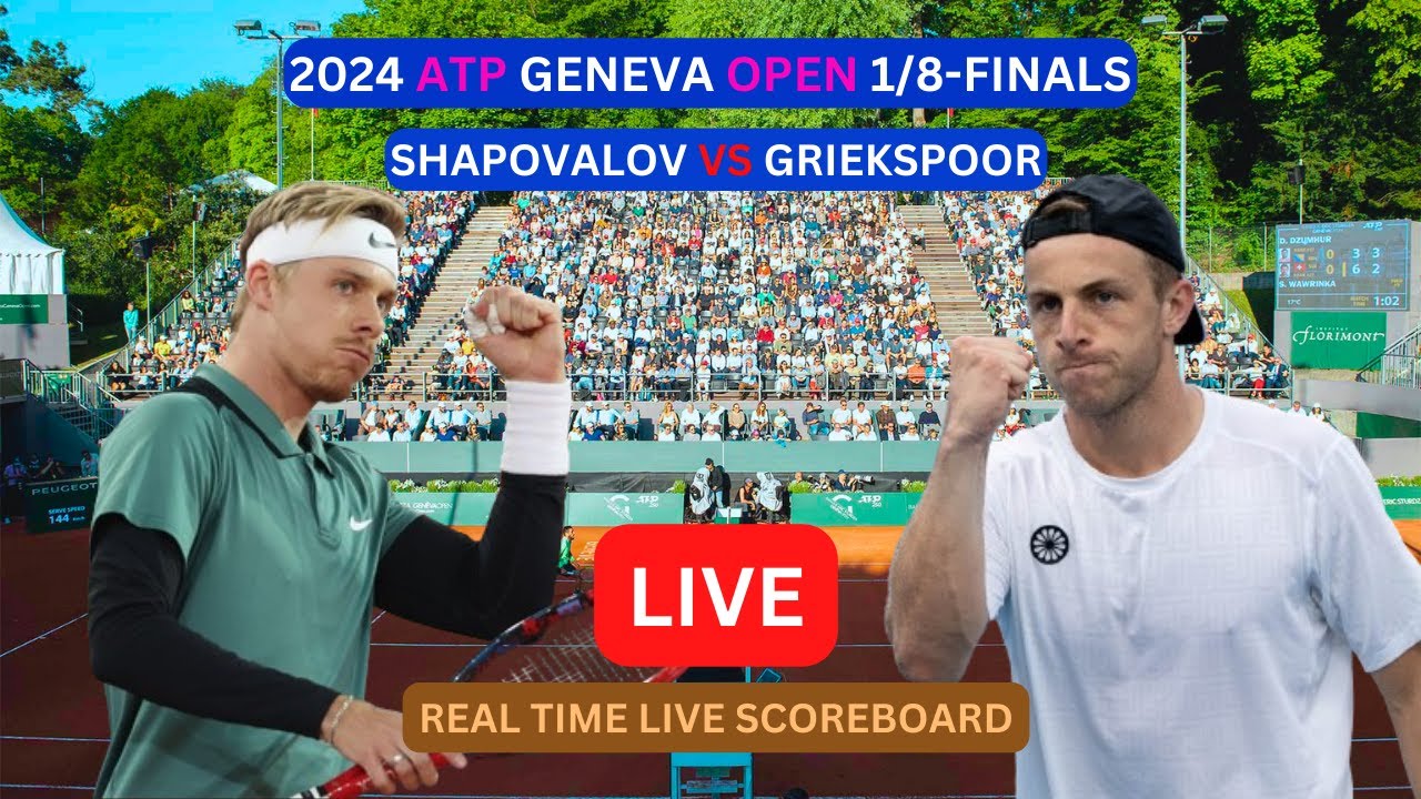 Watch Griekspoor vs Shapovalov Live Stream and Highlights Today