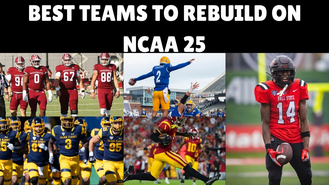 Want a Challenge? Best Team to Rebuild in NCAA 25 Revealed