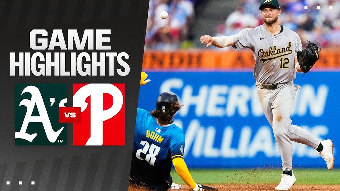 Phillies vs Oakland Athletics match player stats: Get the Inside Scoop!