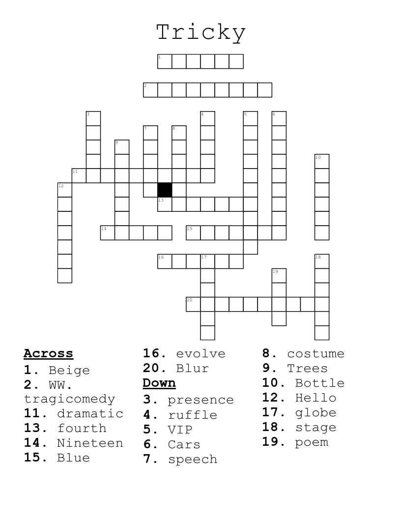 Learn How to Conquer the Tricky Choke Crossword Puzzle