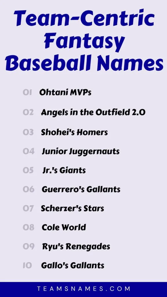 How to Choose League Names for Fantasy Baseball: Tips and Ideas for Everyone