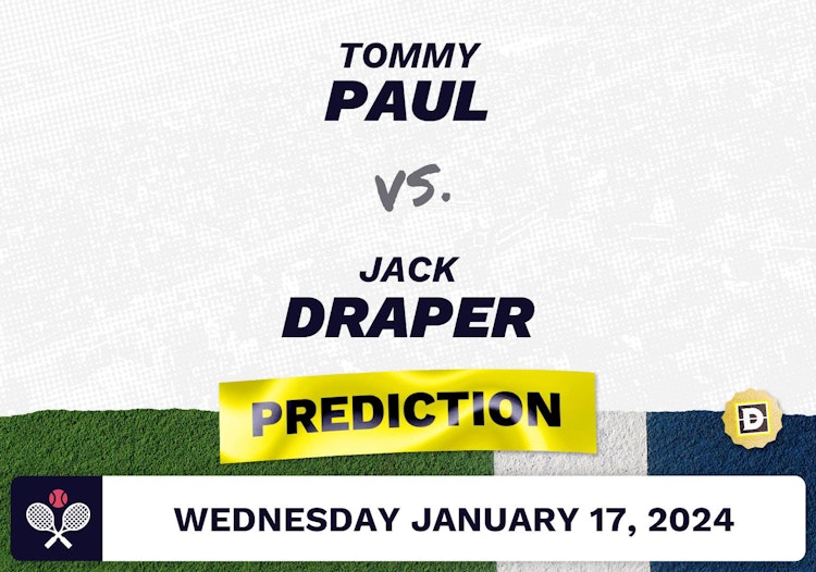 Tommy Paul vs Draper Prediction: Odds, Tips and Analysis