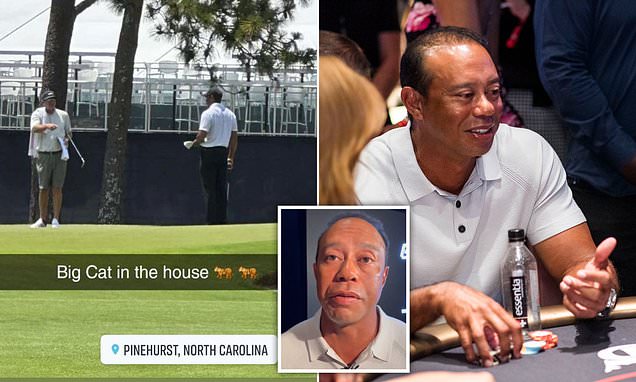 Surprise! Tiger Woods Spotted at Las Vegas Poker Table