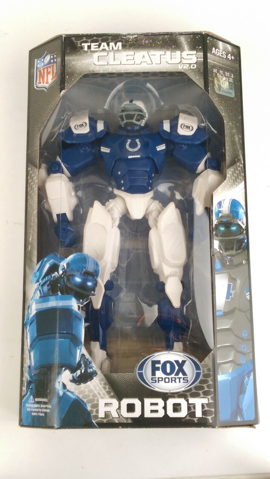 Shop the Coolest Fox NFL Robot Action Figure for Colts Fans Today