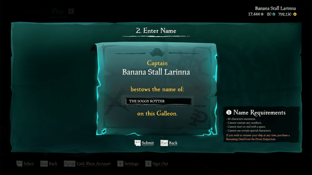 how to change ship name sea of thieves | Step-by-Step Instructions