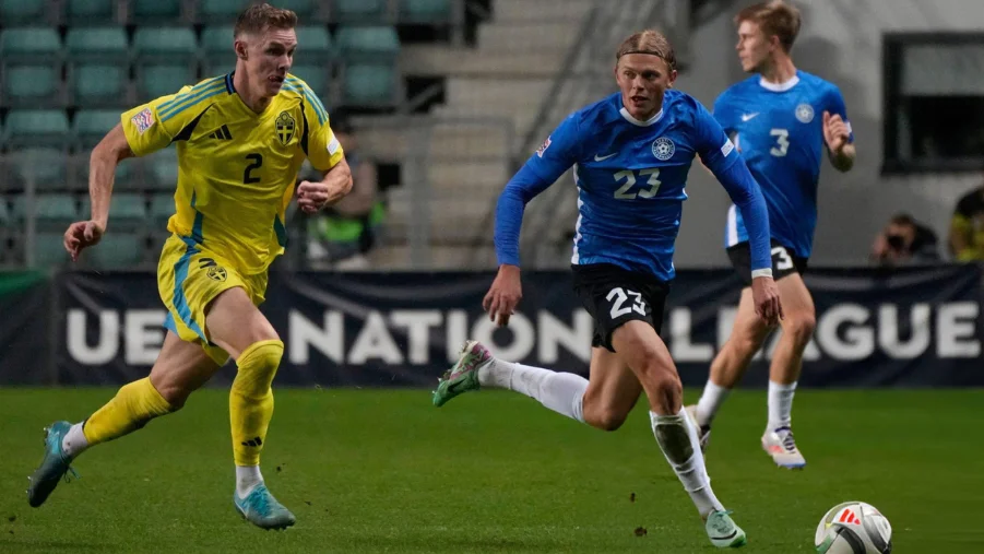 estonia national football team vs sweden national football team standings: Whos on top right now?