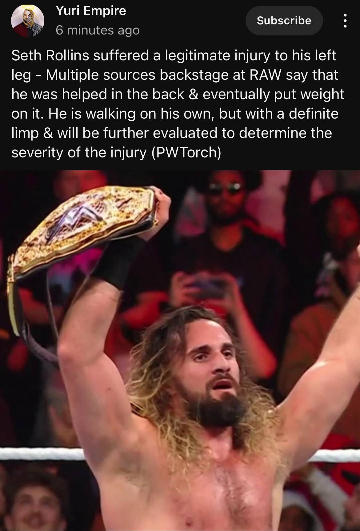 Is Seth Rollins Injured? Weve Got the Scoop on His Current Status!