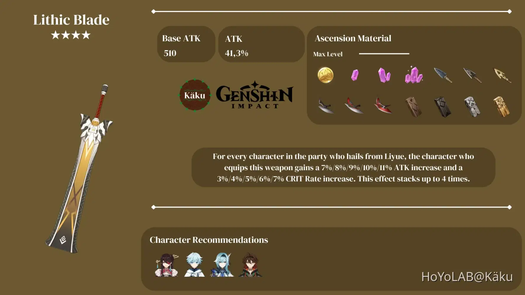 Maximize Your Lithic Blade Genshin: Attack Power Weapon Tips!