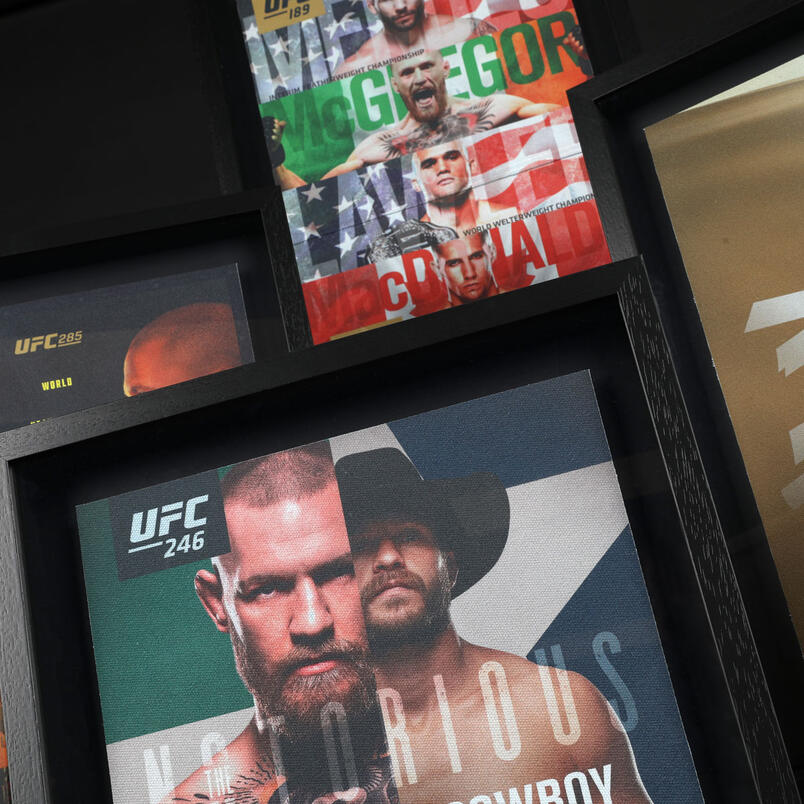 Get Your Hands on the UFC 189 Poster: A Collectors Item.