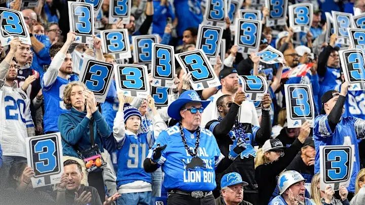 Whats the Deal With the 3 Sign? Why do Lions Fans Hold Up a 3?