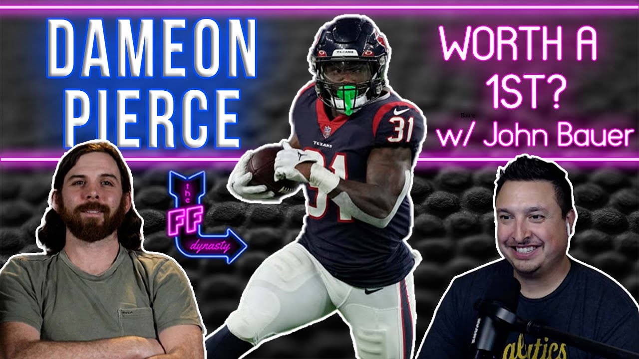 Is Dameon Pierce a Good Start? Expert Fantasy Football Analysis Now!