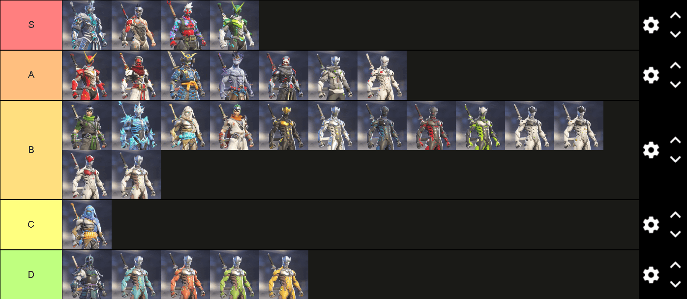 All Genji Skins: Which Genji Skin Is the Best