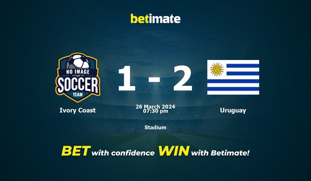 Ivory Coast vs Uruguay Prediction: Smart Bets & Match Analysis!